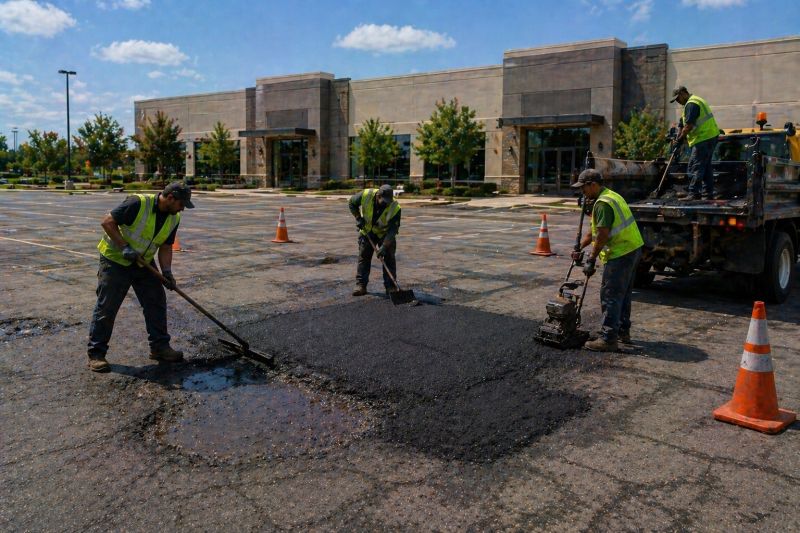 Church Parking Lot Repair in Los Angeles, CA