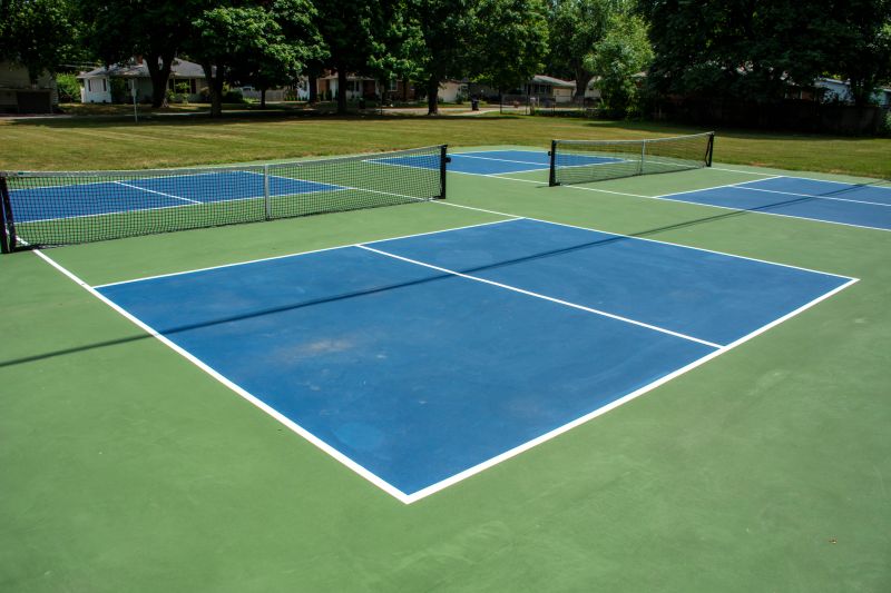 Newly Installed Pickleball Court